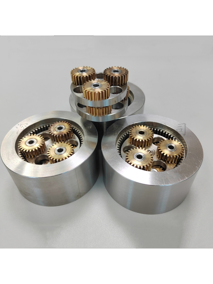 C45+黃銅行星減速齒輪組